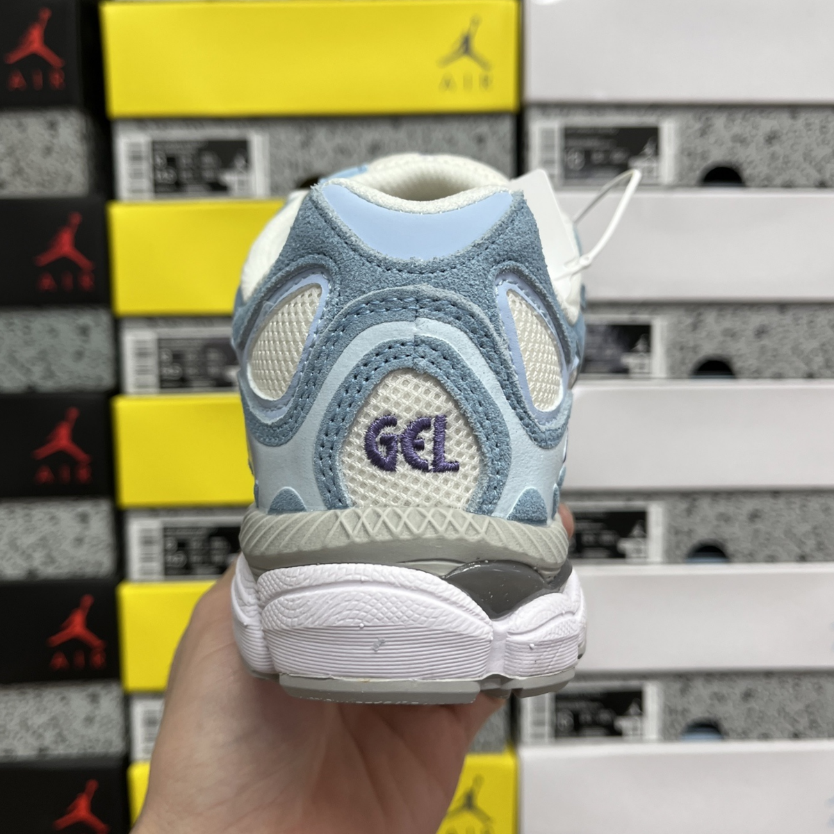 Asics Gel NYC - Cream Arctic Sky