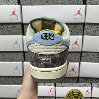 Crenshaw Skate Club X Nike SB Dunk Low - Sail Blue Cedar