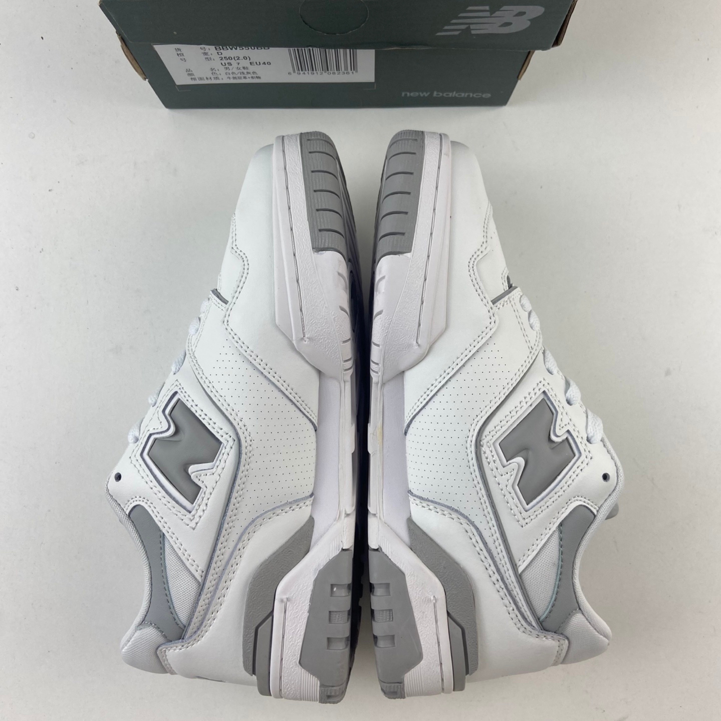 New Balance 550 -  Silver Mist