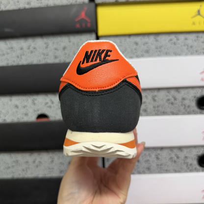 Nike Cortez TXT - Black Safety Orange