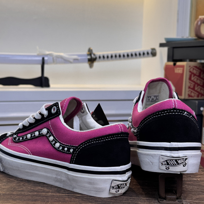 Vans Old Skool 36 Pearlized - Fuchsia Red