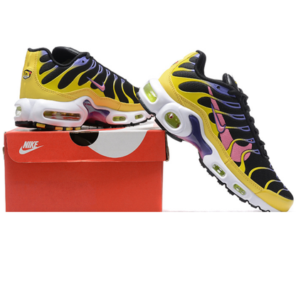 Nike Air Max Plus - Black Multi-Color Yellow Pink