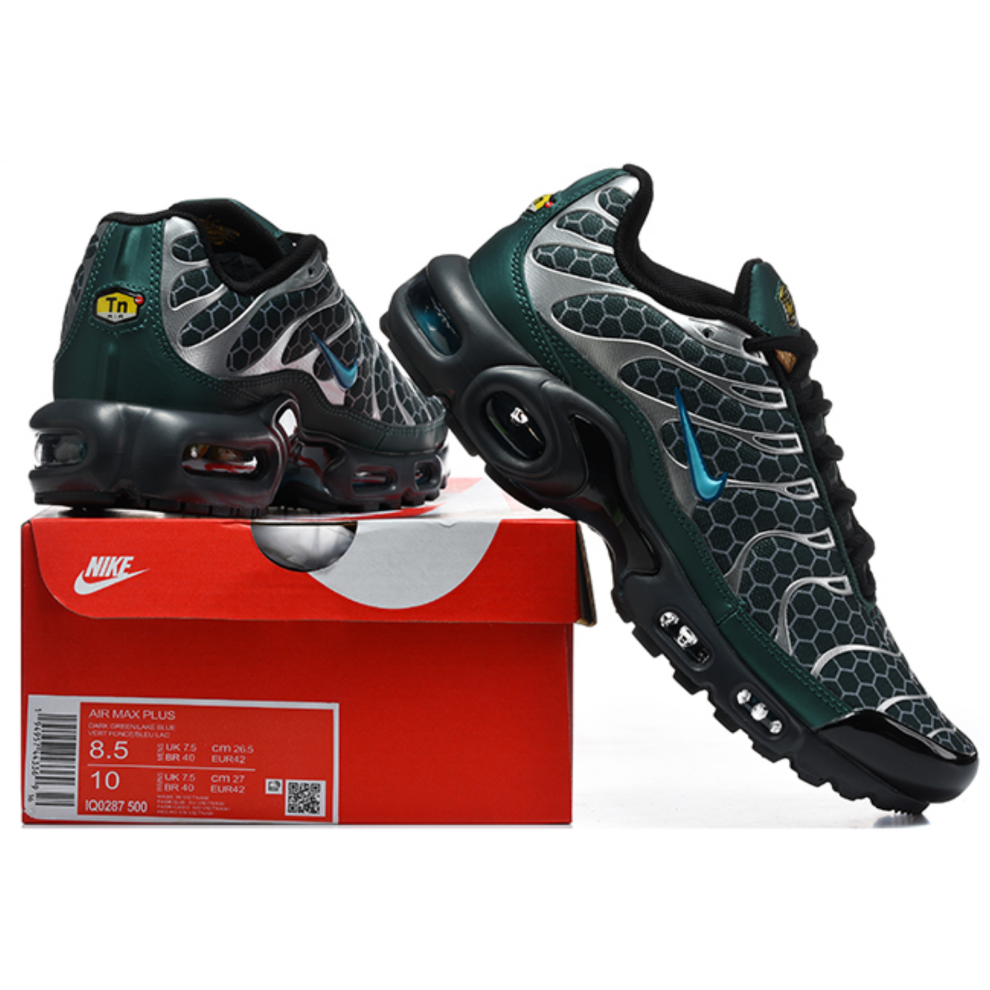 Nike Air Max Plus -  Spirograph Green