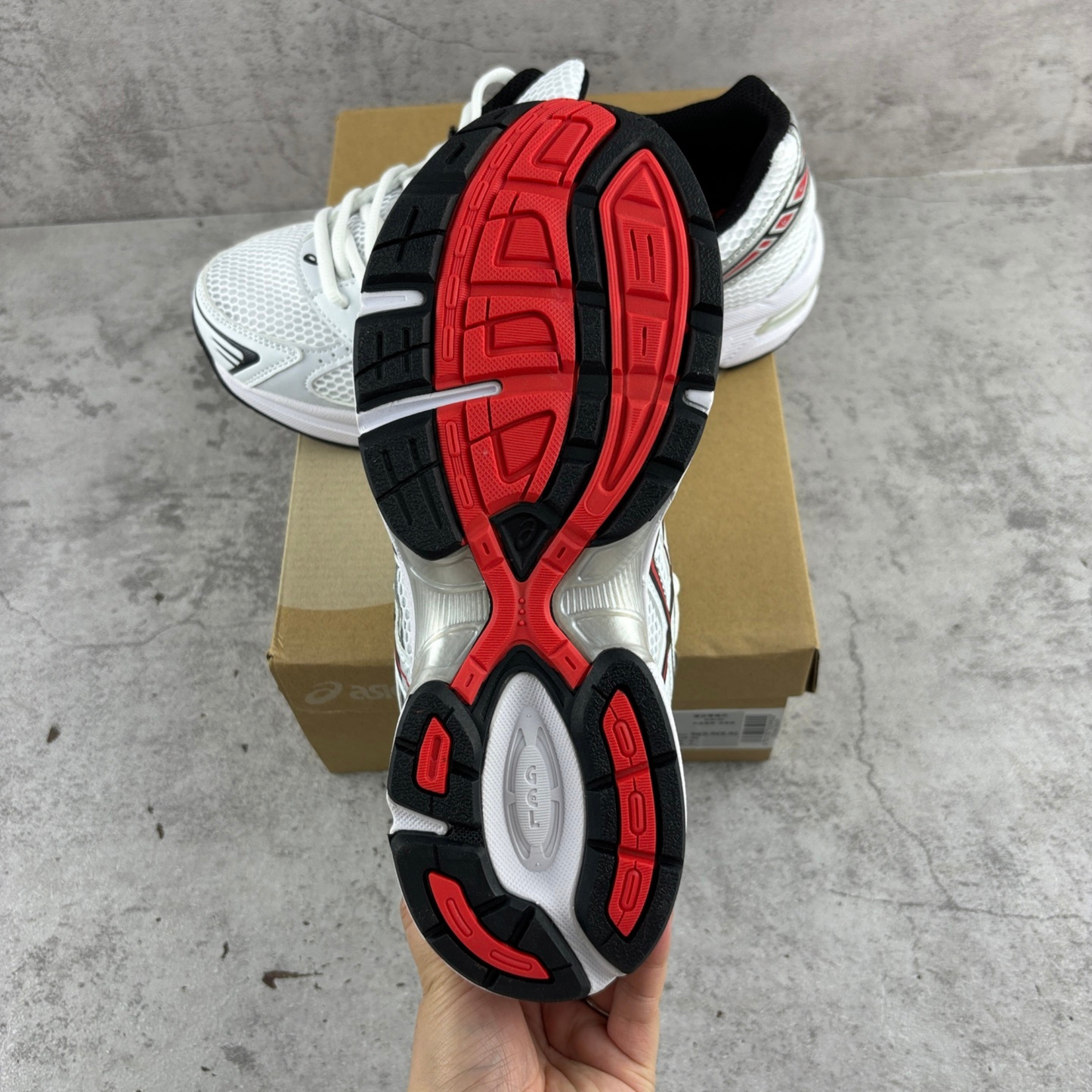 Asics Gel 1130 -  White Black Red
