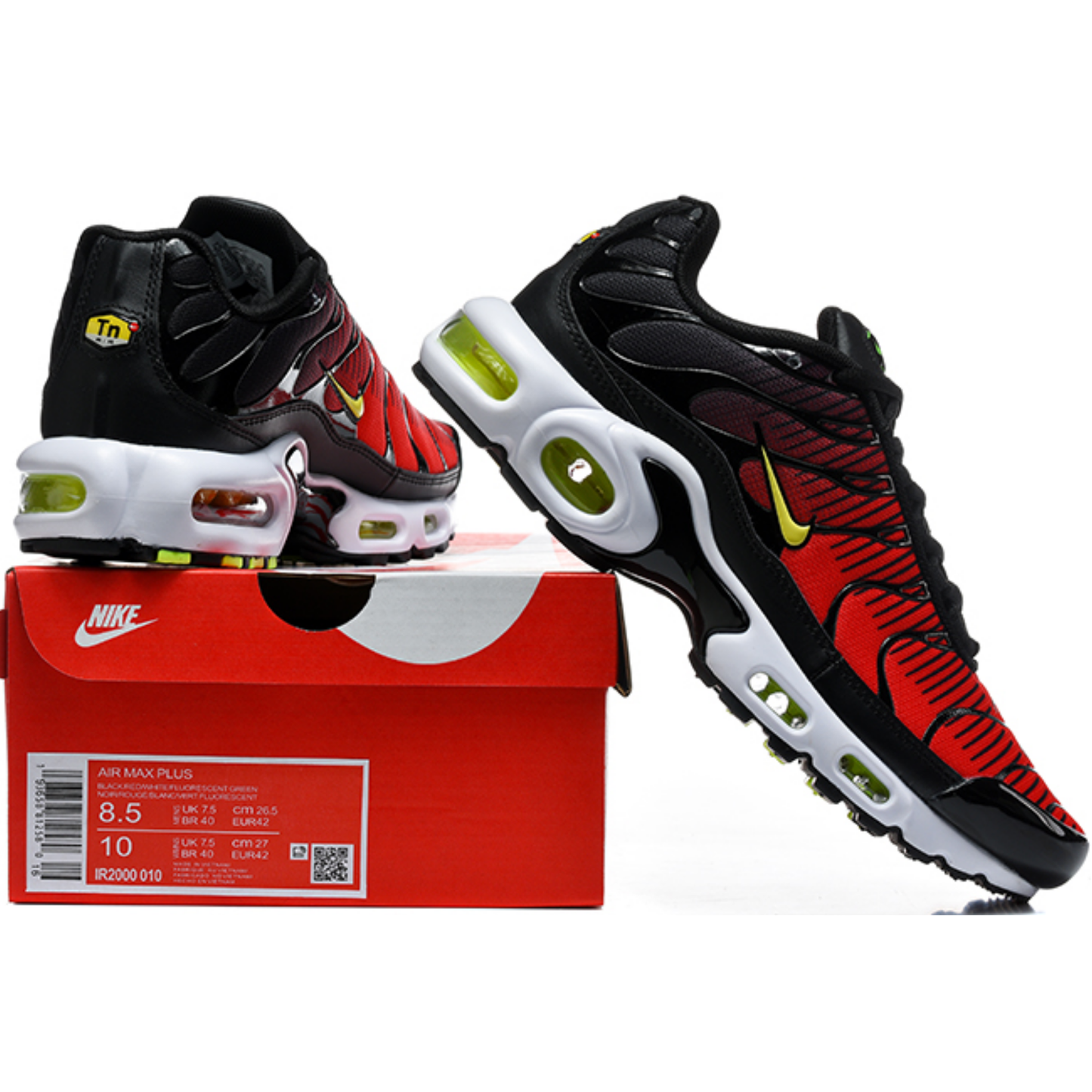 Nike Air Max Plus -  Black Volt Light Crimson
