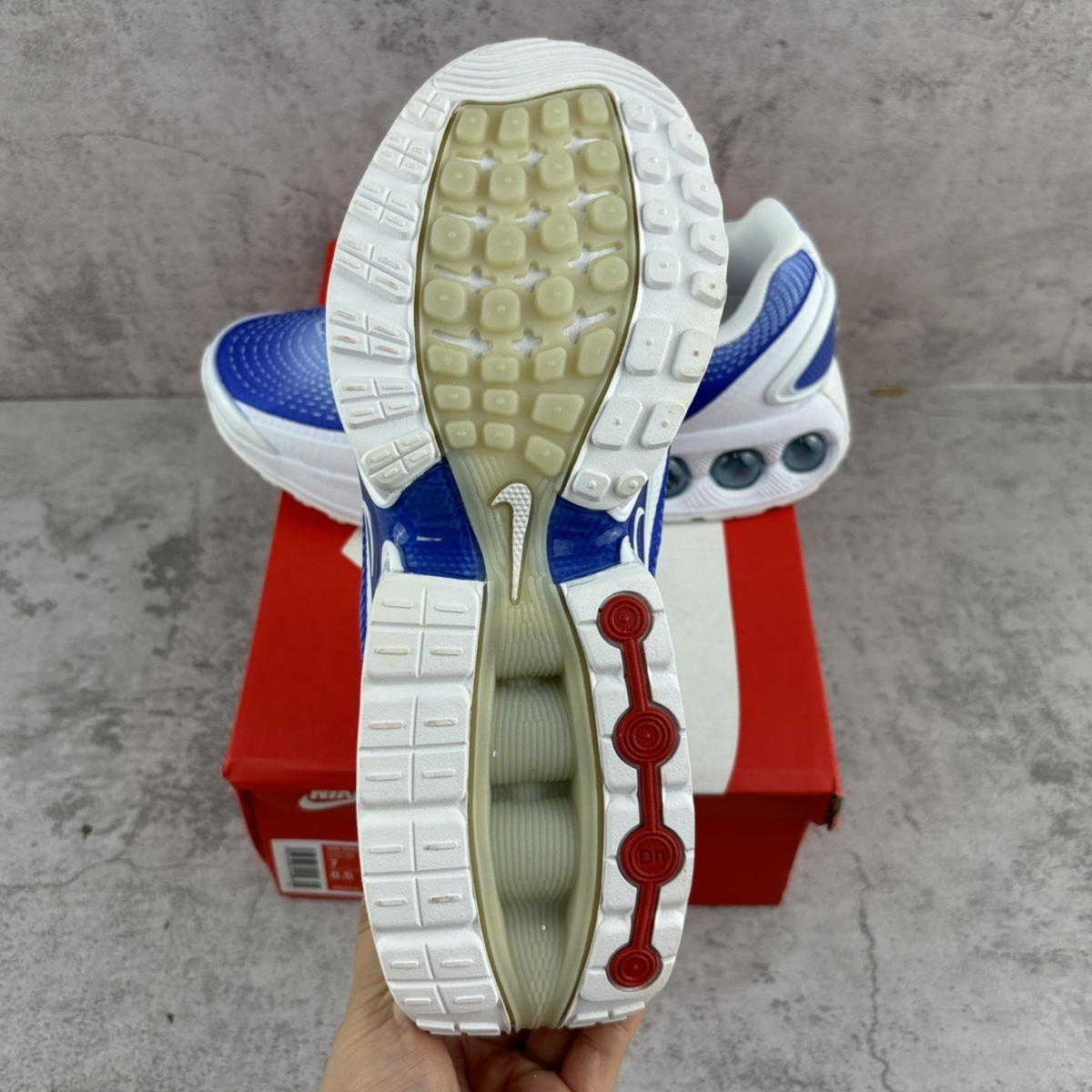 Nike Air Max DN - White Racer Blue Bright Crimson