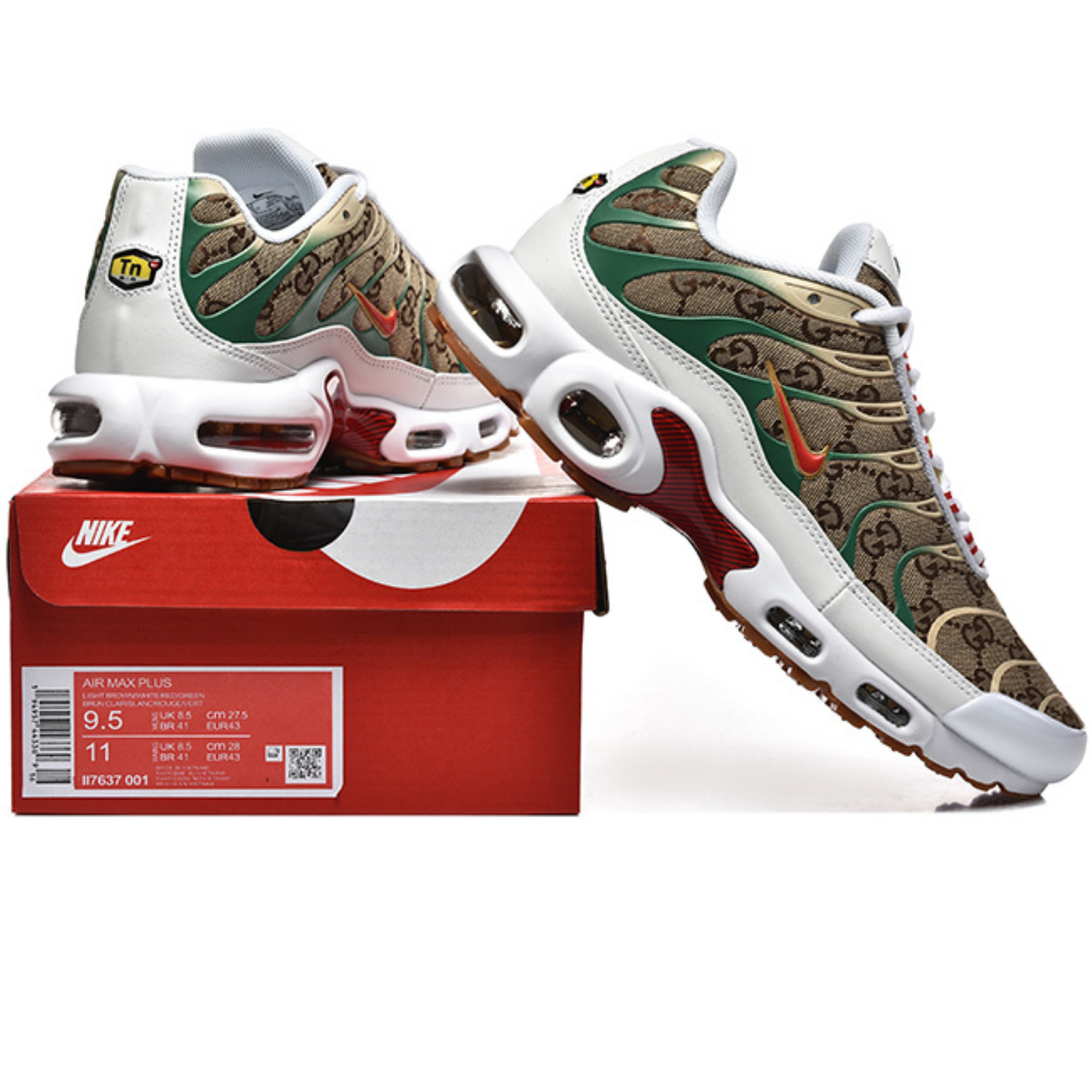 Nike Air Max Plus - Gucci Monogram Custom