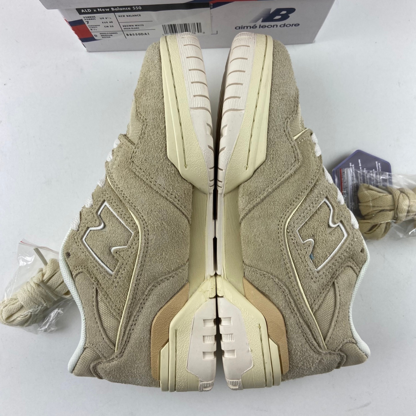 Aimé Leon Dore X New Balance 550 - Taupe Suede