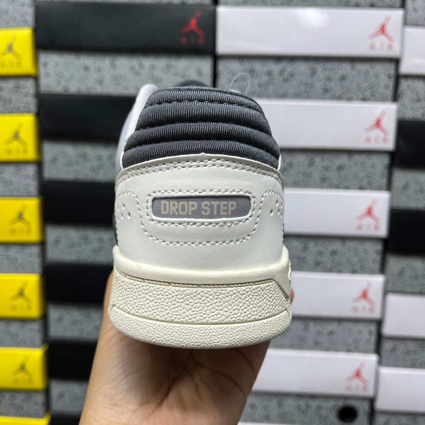 Adidas Drop Step Low 2.0 - Grey Stone / Core Black / Grey Two