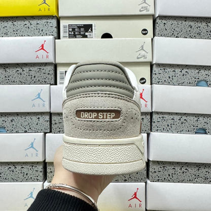Adidas Drop Step Low 2.0 - White Tan / Grey"