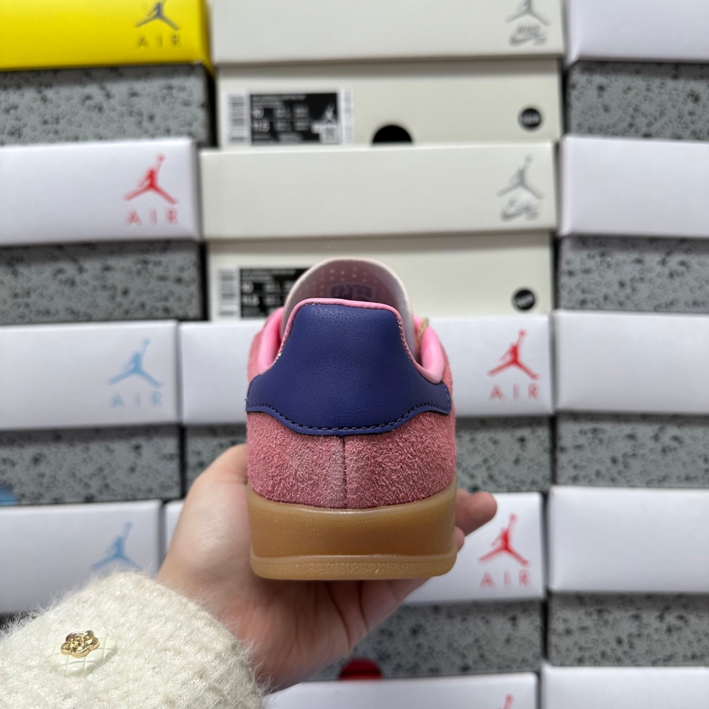 Adidas Gazelle Indoor - Pink Black