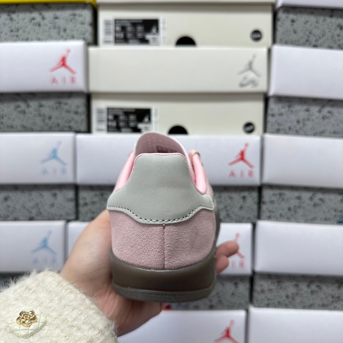 Adidas Gazelle Indoor - Almost Pink / Cloud White