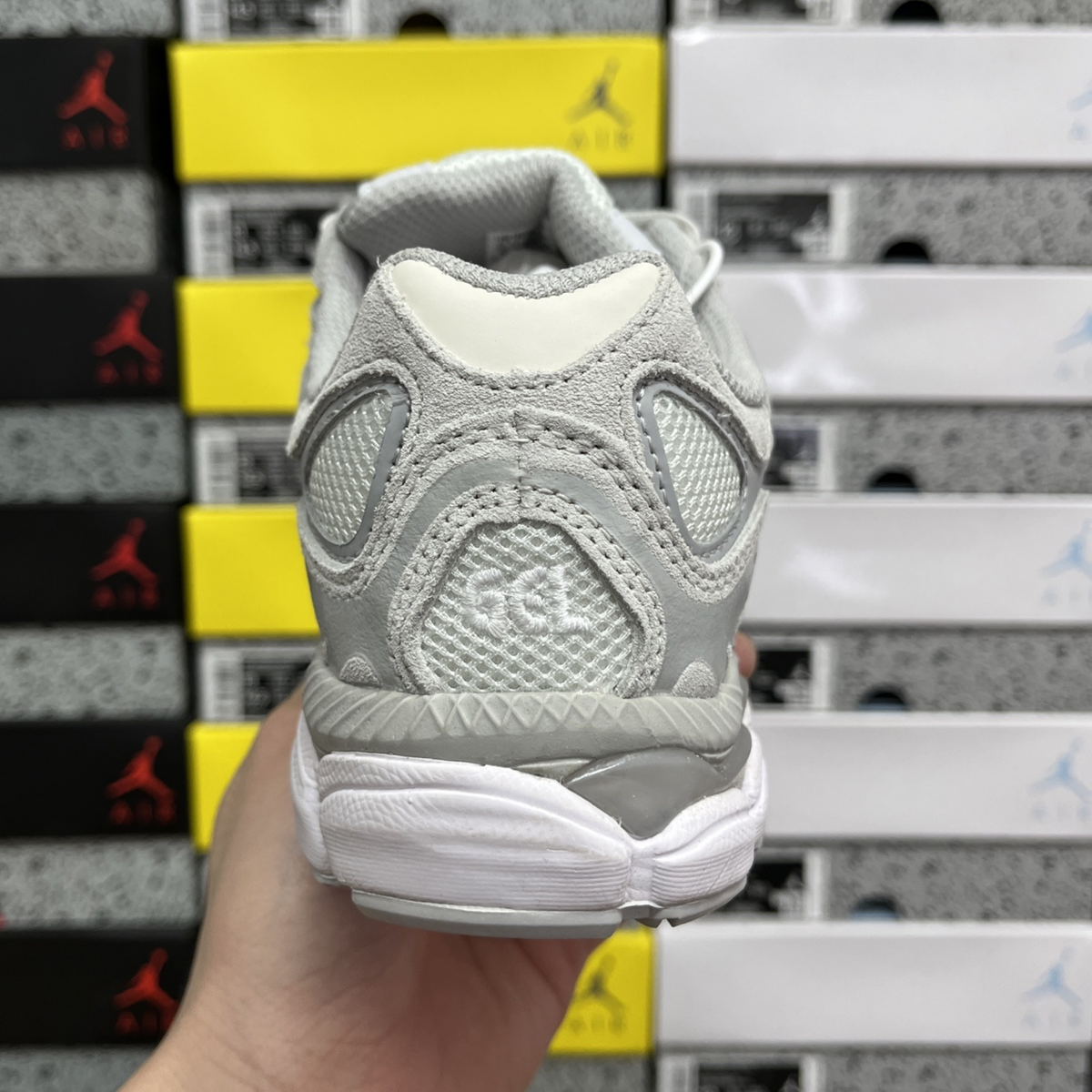 Asics Gel NYC - White Smoke Grey