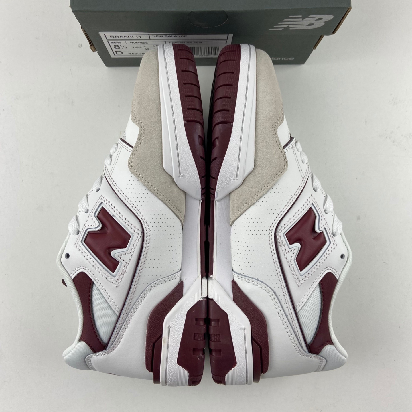 New Balance 550 -  Burgundy