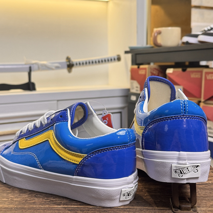 Vans LX Old Skool 36 Patent Leather - Bright Azure