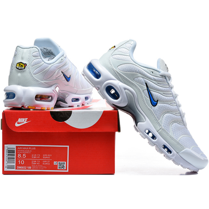 Nike Air Max Plus - White Black Blue Crystal