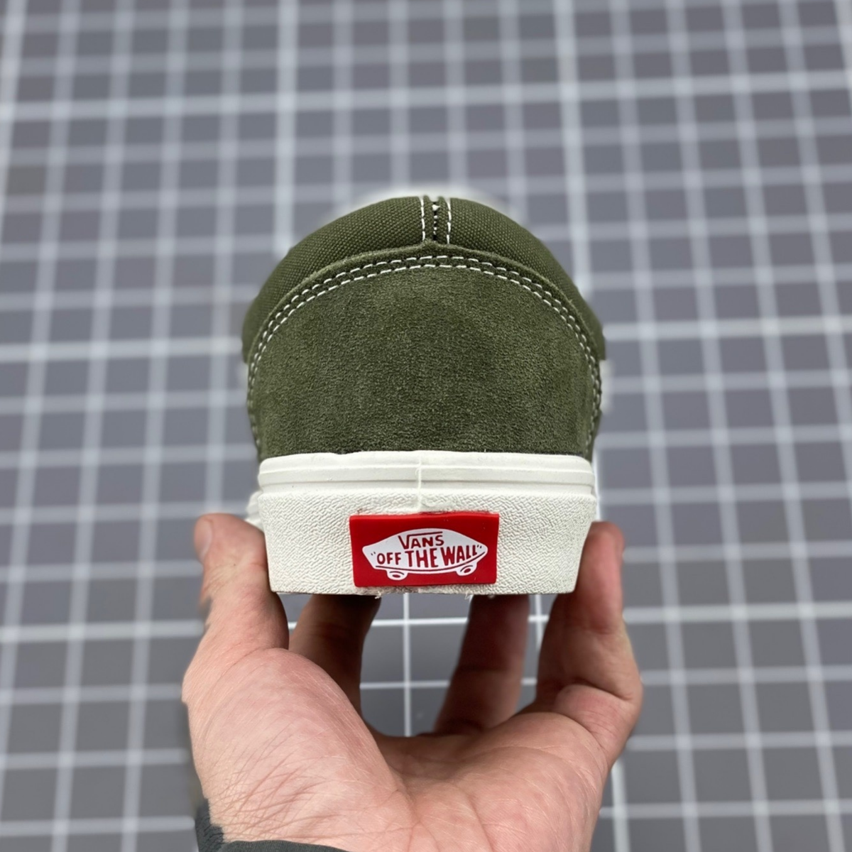 Vans Old Skool Color Theory - Gray Olive