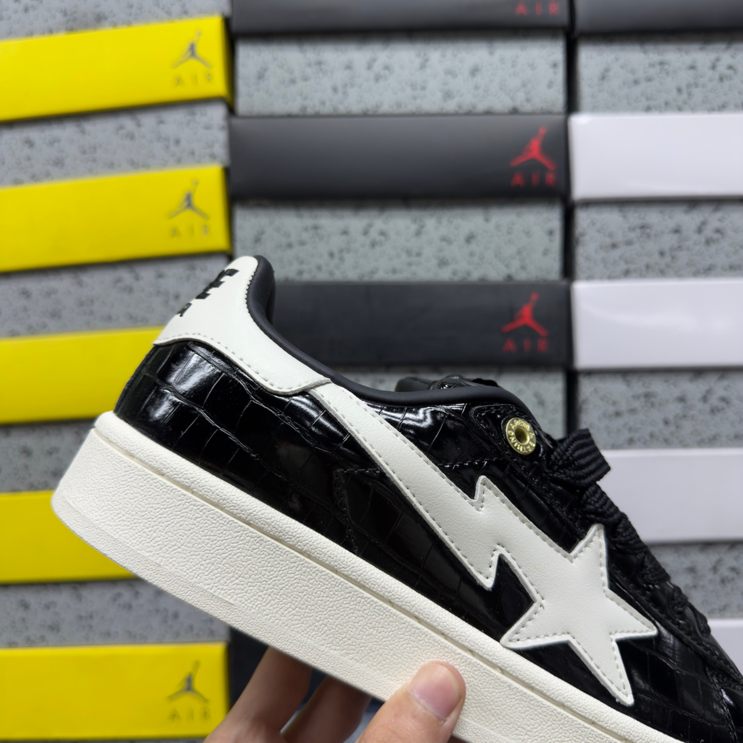 BAPE X Adidas Campus 00's - Black Croc