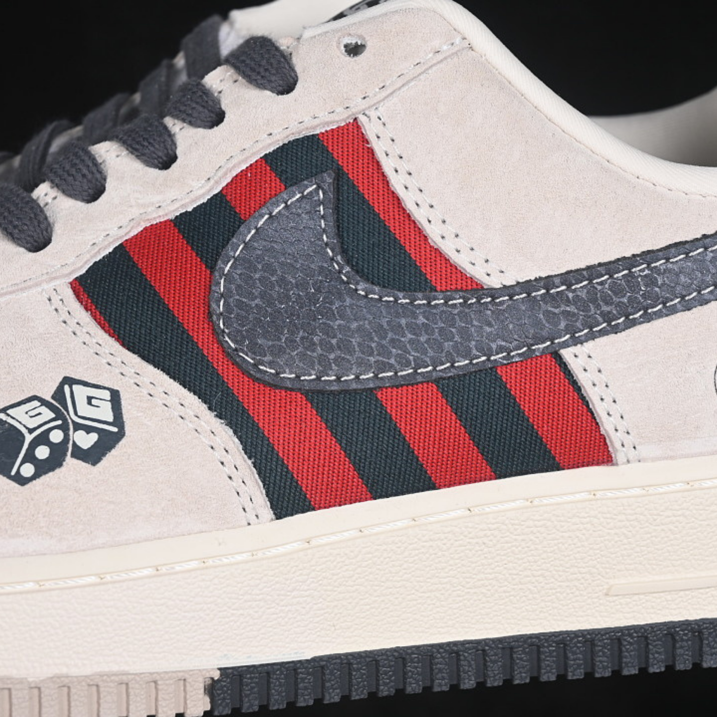 Nike Air Force 1 Low - Custom Gucci