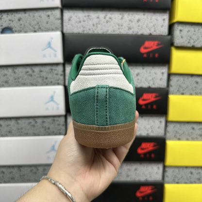 Adidas Samba - Collegiate Green Gum Grey Toe