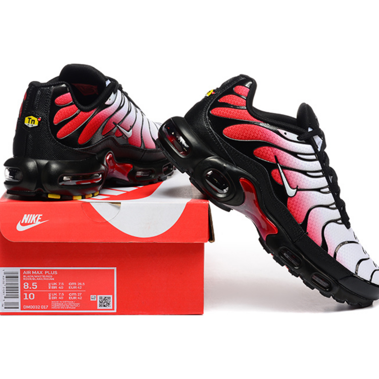Nike Air Max Plus - Pure Platinum University Red