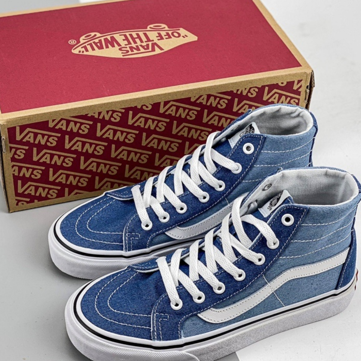 Vans Sk8-Mid Reissue - Denim 2-Tone