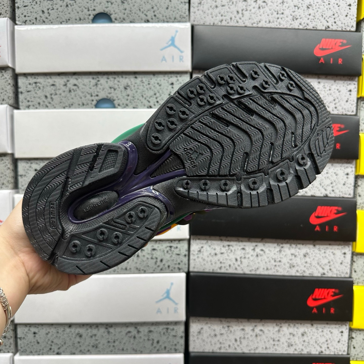 Pharrell Williams x Adidas Adistar Jellyfish  - Multicolor Black