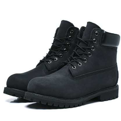 Timberland Premium 6-Inch Warm-Lined Waterproof Boot - Black Shearling