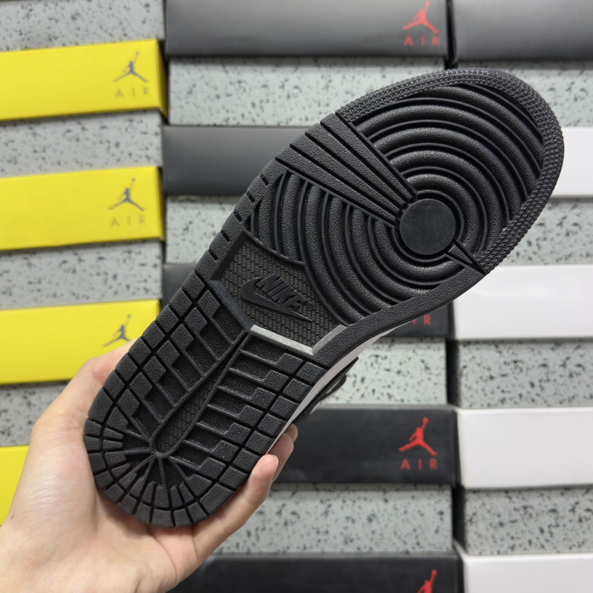 Union LA x Fragment Design x Air Jordan 1 Retro High OG SP - Black Toe
