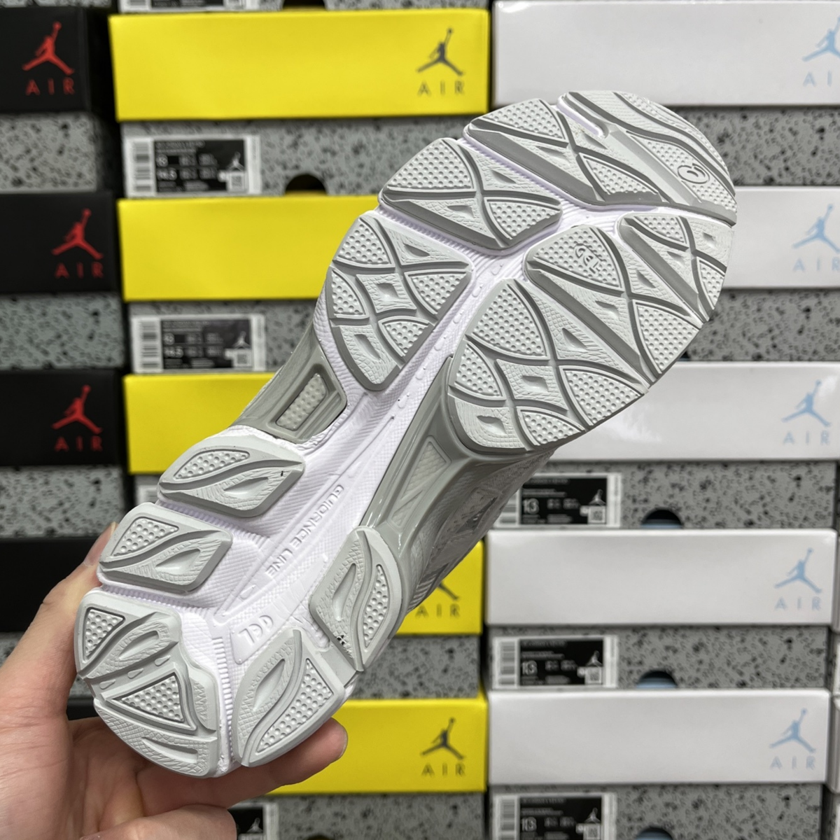 Asics Gel NYC - White Smoke Grey