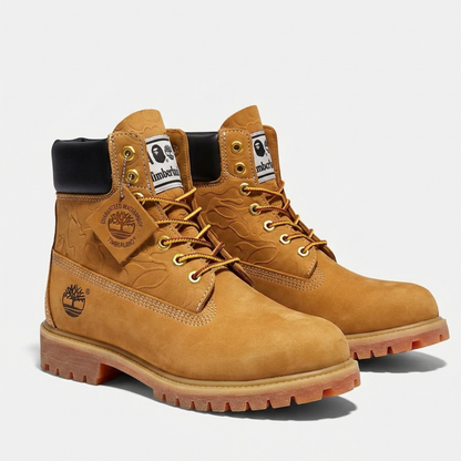 Bathing Ape x Undefeated x Timberland 6-Inch Boot - Wheat