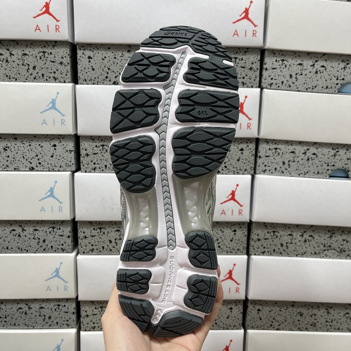 Asics Gel Kayano 12.1 - White Pure Silver Green