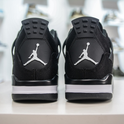 Air Jordan 4 Retro SE - Black Canvas