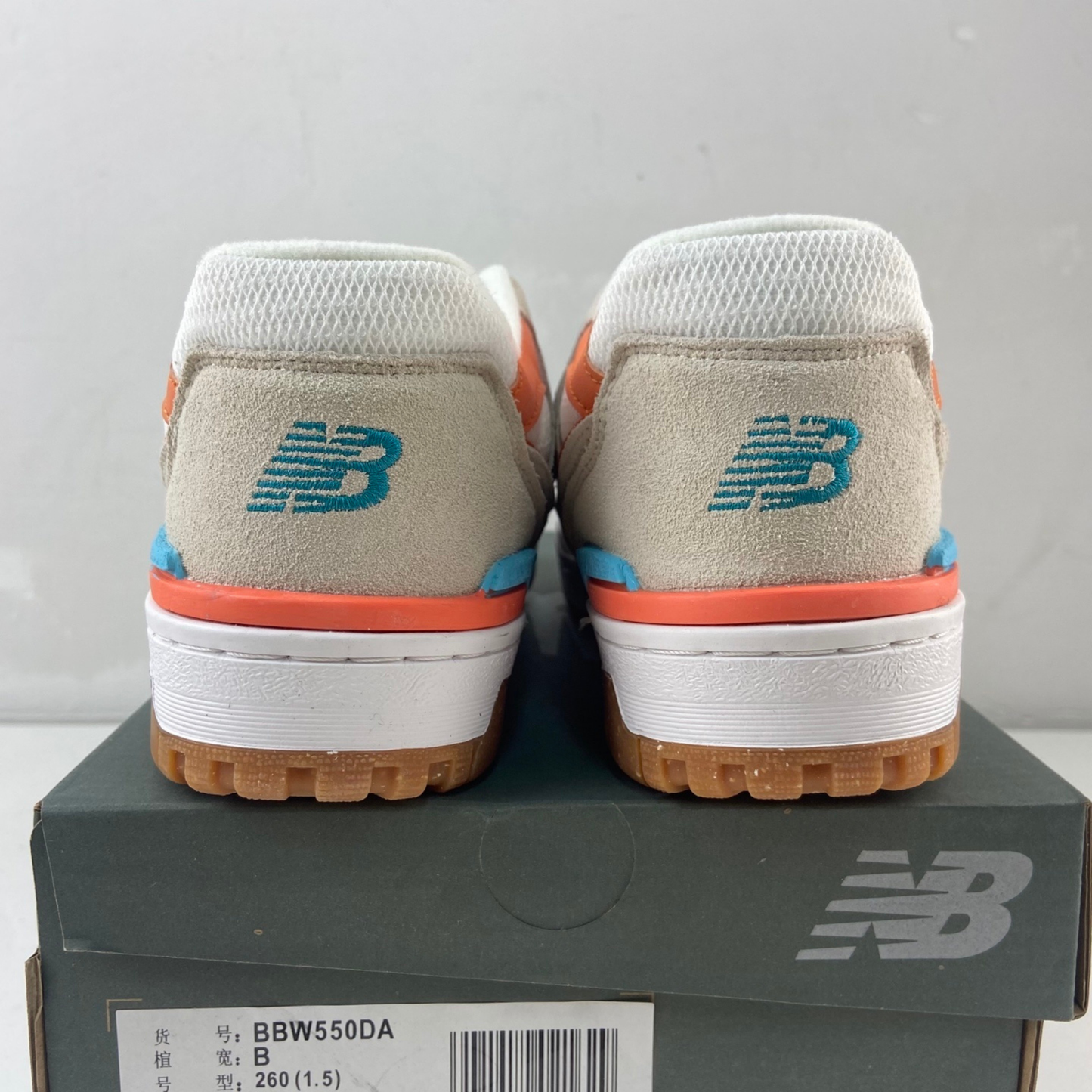New Balance 550 - Sea Salt Verdigris