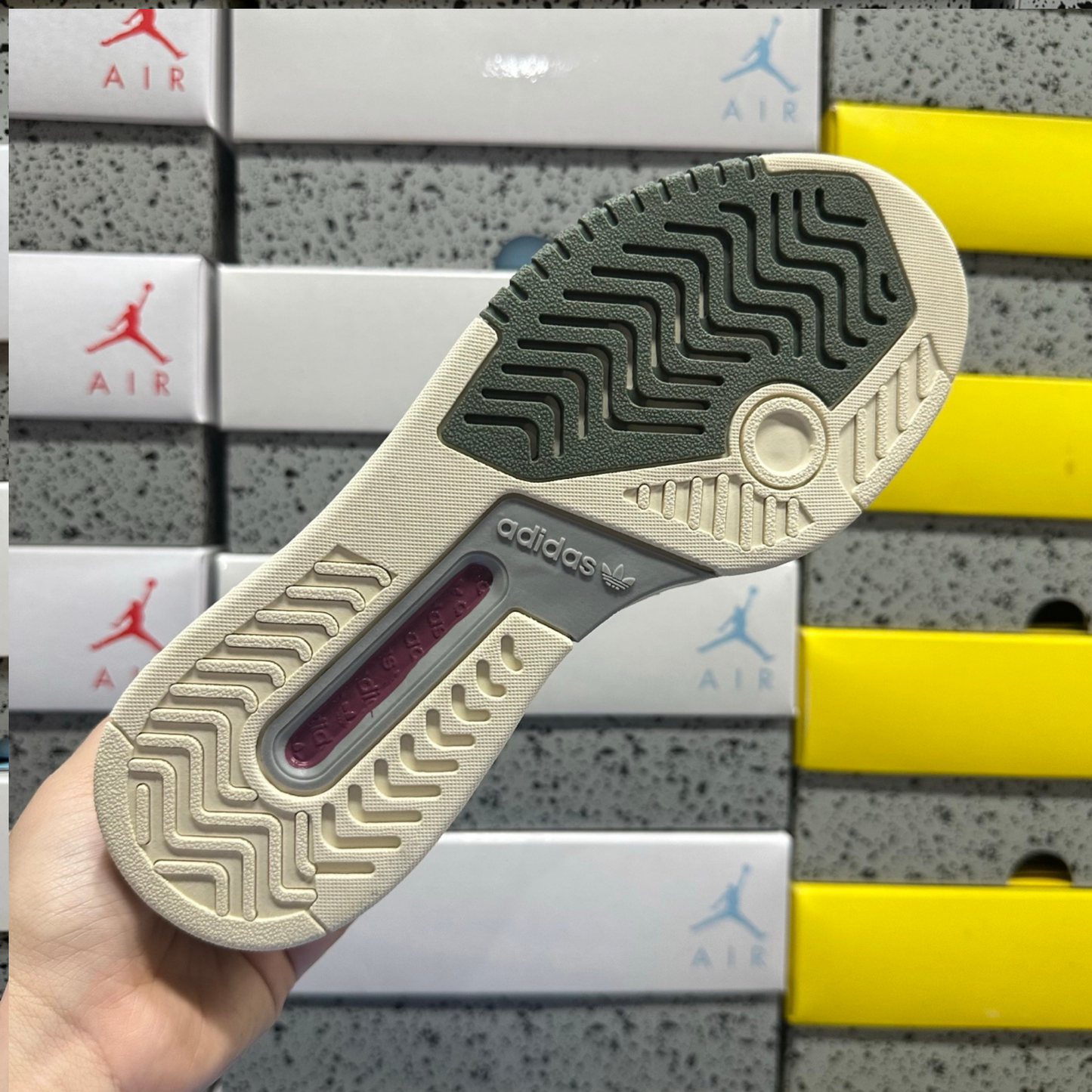 Adidas Drop Step Low - White / Green