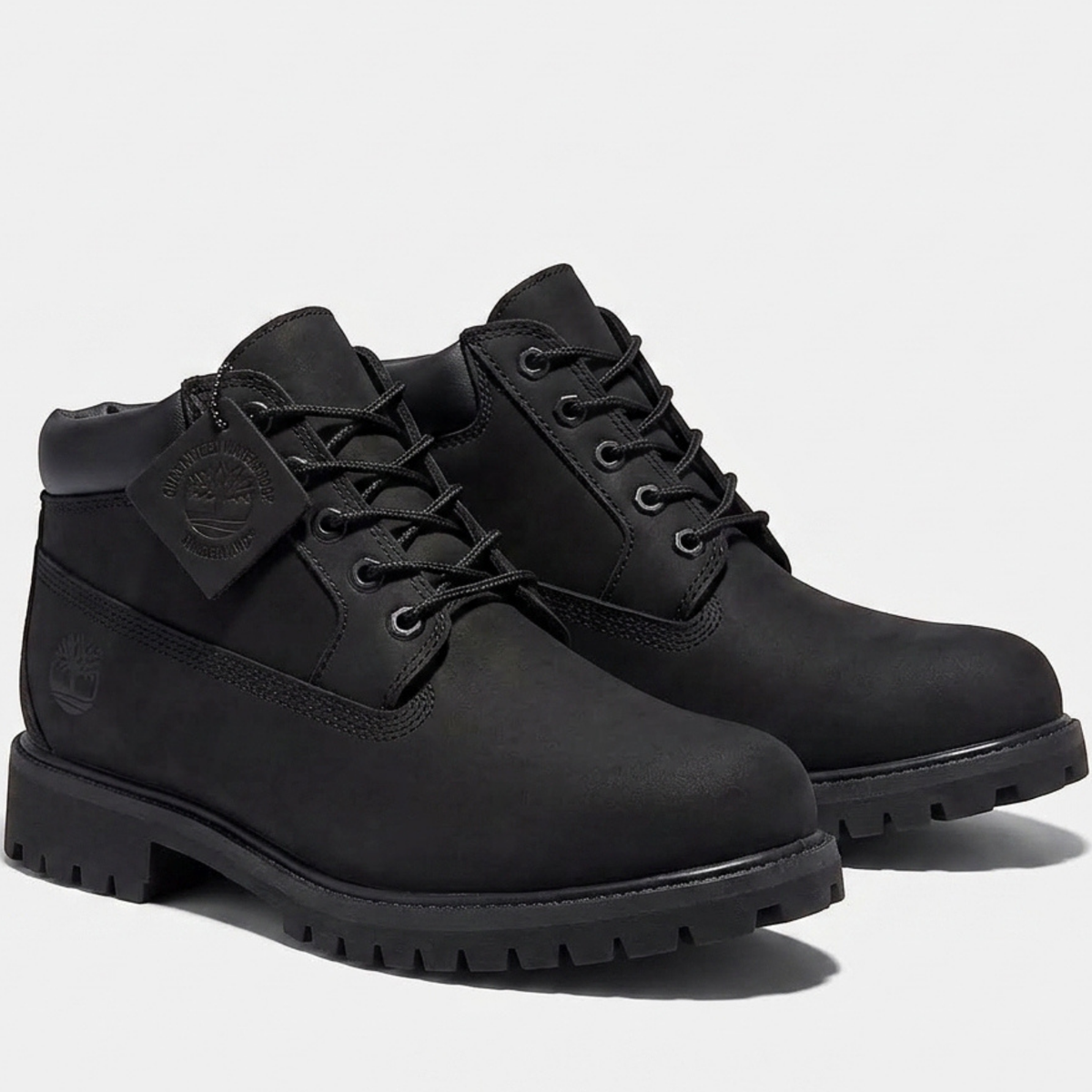 Timberland Heritage Mid Waterproof Chukka Boot - Black