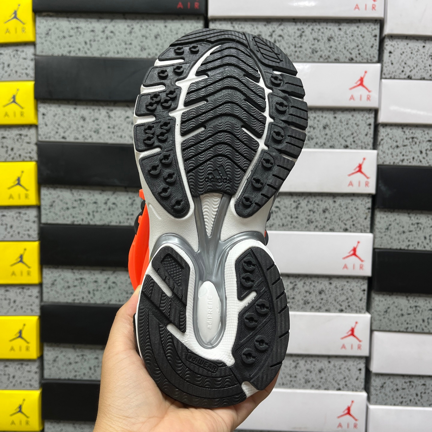 Pharrell Williams x Adidas Adistar Jellyfish  - Solar Orange