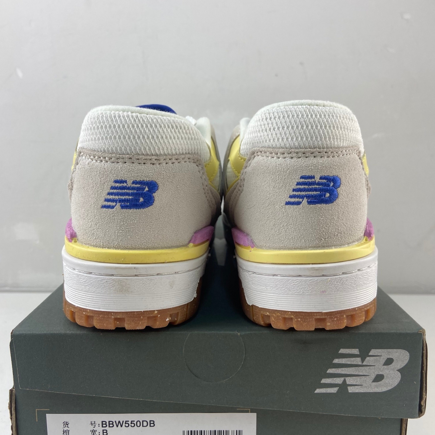 New Balance 550 -  Sea Salt Marine Blue