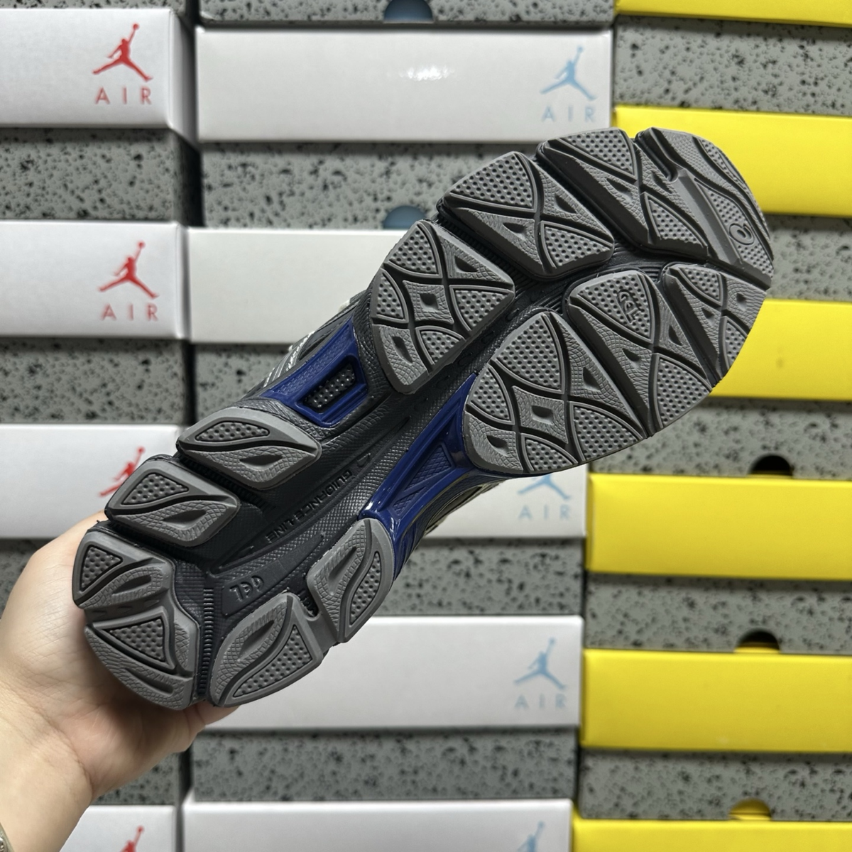 Toga x Asics Gel Cumulus 16 - Grey Black Pure Silver