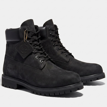 Timberland Premium 6-Inch Waterproof Boot - Black Nubuck