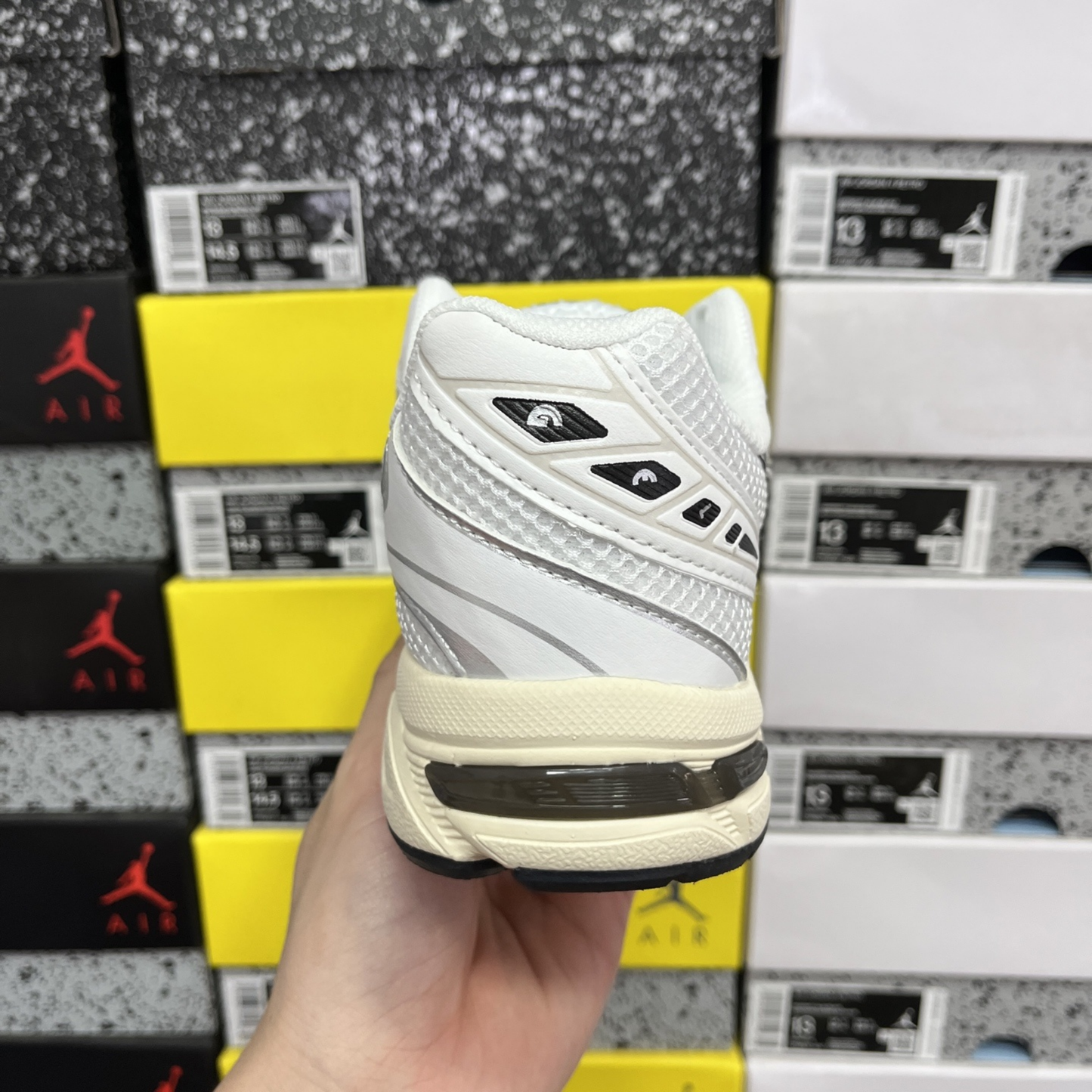 Asics Gel 1130 - White Black Pure Silver
