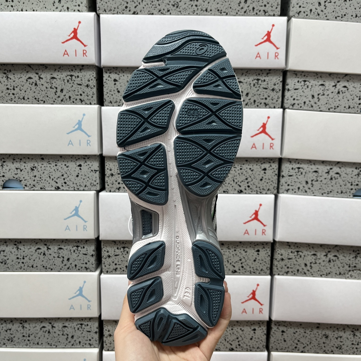 Asics Gel Cumulus 16 - Slate Grey Shamrock Green