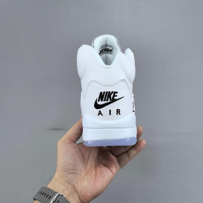 Air Jordan 5 - White Metallic