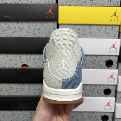 Air Jordan 4 Retro TEX - Worn Blue Denim