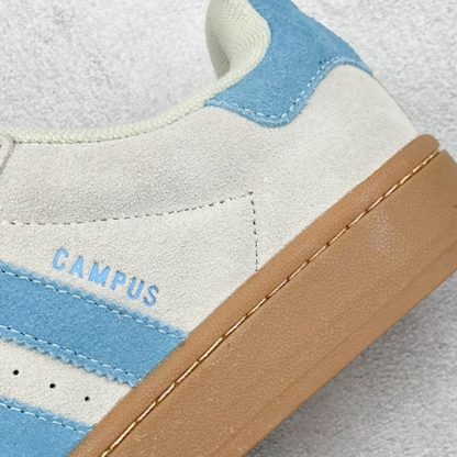 Adidas Campus 00's - Crystal White Lucid Blue Gum