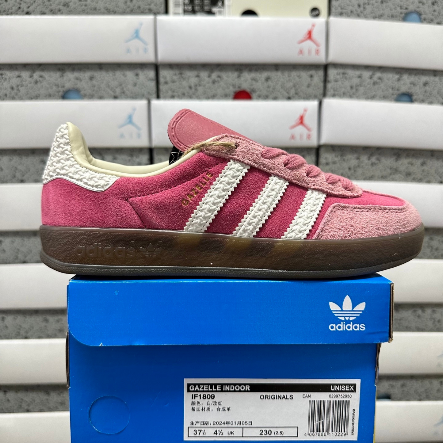 Adidas Gazelle Indoor - Almost Pink