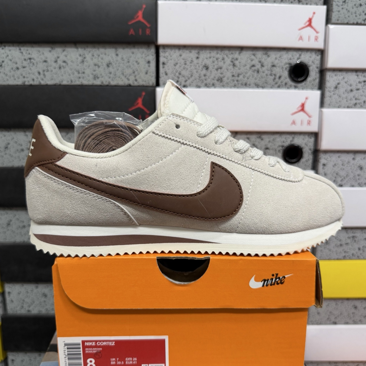 Nike Cortez Wmns - Light Orewood Brown/Fauna Brown-Sail