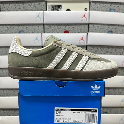 Adidas Gazelle Indoor - Olive Strata