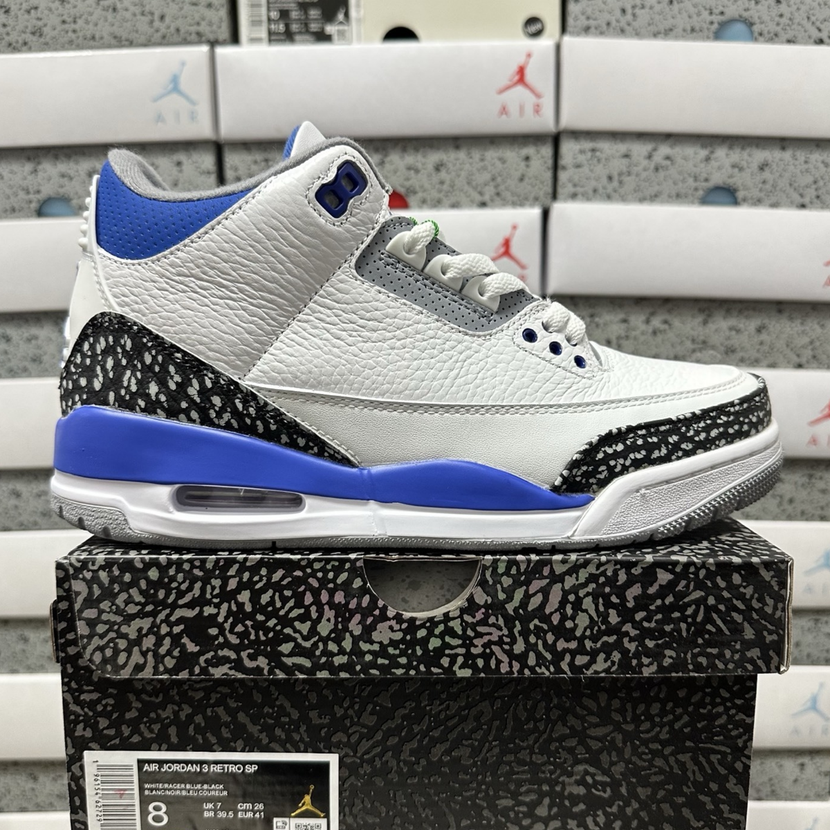 Air Jordan 3 Retro - Racer Blue
