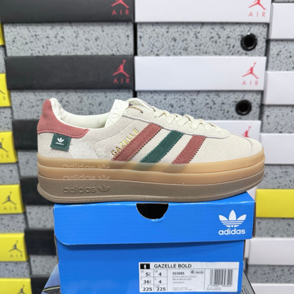 Adidas Gazelle Bold - Brown Brown Green